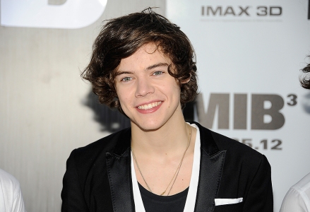 Singer Harry Styles arrives at the premiere of "Men in Black 3" at the Ziegfeld Theater on Wednesday, May 23, 2012 in New York City.  (Photo by Evan Agostini/Invision)