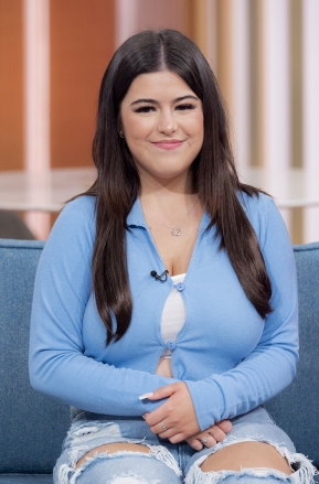 Editorial Use Only Mandatory Credit: Photo by S Meddle/ITV/Shutterstock (12952024aj) Sophia Grace Brownlee 'This Morning' TV show, London, UK - 23rd May 2022