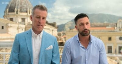 Anton du Beke and Giovanni Pernice side by side