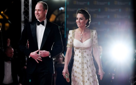 Prince William and Catherine Duchess of Cambridge 73rd British Academy Film Awards, VIP Arrivals, Royal Albert Hall, London, UK - February 02, 2020