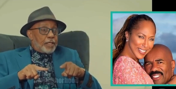 Marjorie Harvey's ex-husband says Steve was insecure for calling him a 