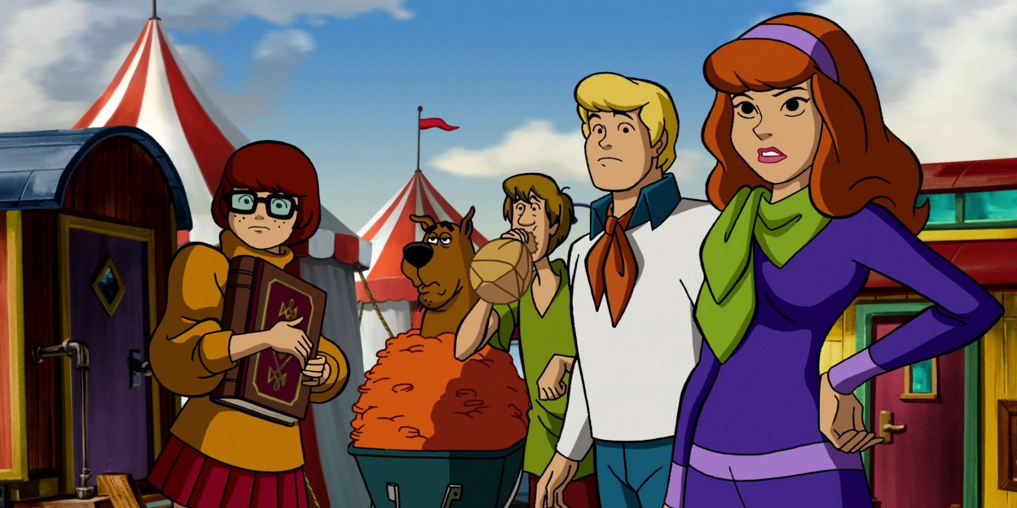 The Mystery Inc gang in Big Top Scooby-Doo (1)